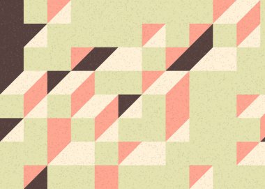 Edward Zajecs 2. Cubo 'nun 1971' deki uygulaması. Esasen 8 taştan oluşan bir Truchet fayans seti ve yerleştirme sanatı illüstrasyonu için kurallar.