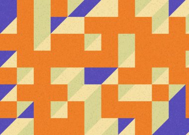 Edward Zajecs 2. Cubo 'nun 1971' deki uygulaması. Esasen 8 taştan oluşan bir Truchet fayans seti ve yerleştirme sanatı illüstrasyonu için kurallar.