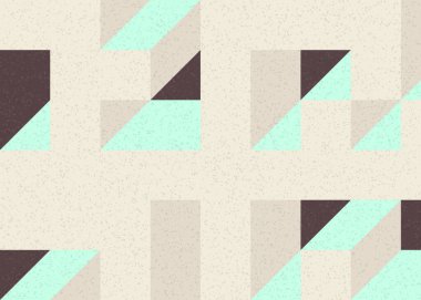 Edward Zajecs 2. Cubo 'nun 1971' deki uygulaması. Esasen 8 taştan oluşan bir Truchet fayans seti ve yerleştirme sanatı illüstrasyonu için kurallar.