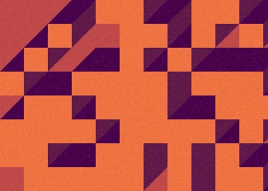 Edward Zajecs 2. Cubo 'nun 1971' deki uygulaması. Esasen 8 taştan oluşan bir Truchet fayans seti ve yerleştirme sanatı illüstrasyonu için kurallar.