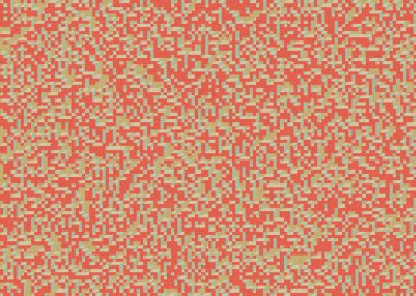 Edward Zajecs 2. Cubo 'nun 1971' deki uygulaması. Esasen 8 taştan oluşan bir Truchet fayans seti ve yerleştirme sanatı illüstrasyonu için kurallar.