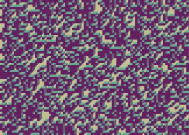 Edward Zajecs 2. Cubo 'nun 1971' deki uygulaması. Esasen 8 taştan oluşan bir Truchet fayans seti ve yerleştirme sanatı illüstrasyonu için kurallar.