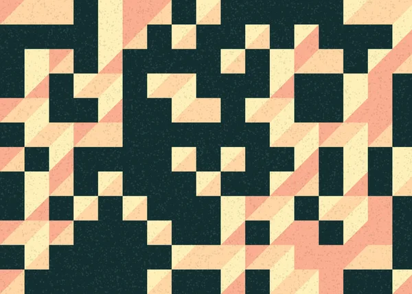 Edward Zajecs 2. Cubo 'nun 1971' deki uygulaması. Esasen 8 taştan oluşan bir Truchet fayans seti ve yerleştirme sanatı illüstrasyonu için kurallar.