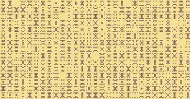 Soyut Renk Yarım Tonlama Noktaları üretken sanat arkaplanı çizimi