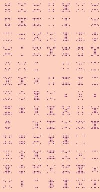 Soyut Renk Yarım Tonlama Noktaları üretken sanat arkaplanı çizimi