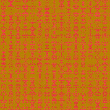 Soyut Renk Yarım Tonlama Noktaları üretken sanat arkaplanı çizimi