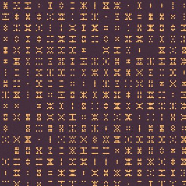 Soyut Renk Yarım Tonlama Noktaları üretken sanat arkaplanı çizimi