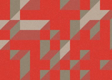 Edward Zajecs 2. Cubo 'nun 1971' deki uygulaması. Esasen 8 taştan oluşan bir Truchet fayans seti ve yerleştirme sanatı illüstrasyonu için kurallar 