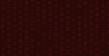 Soyut Renk Yarım Tonlama Noktaları üretken sanat arkaplanı çizimi