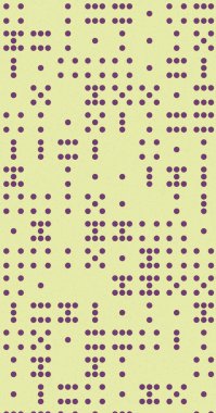 Soyut Renk Yarım Tonlama Noktaları üretken sanat arkaplanı çizimi