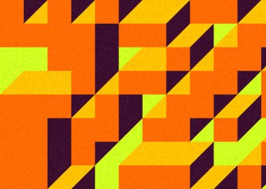 Edward Zajecs 2. Cubo 'nun 1971' deki uygulaması. Esasen 8 taştan oluşan bir Truchet fayans seti ve yerleştirme sanatı illüstrasyonu için kurallar 