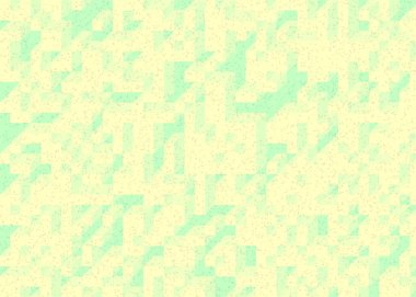 Edward Zajecs 2. Cubo 'nun 1971' deki uygulaması. Esasen 8 taştan oluşan bir Truchet fayans seti ve yerleştirme sanatı illüstrasyonu için kurallar 