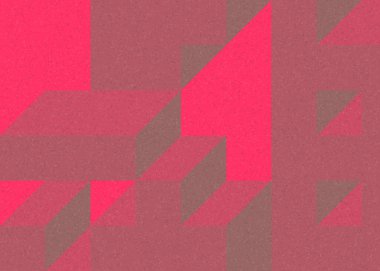 Edward Zajecs 2. Cubo 'nun 1971' deki uygulaması. Esasen 8 taştan oluşan bir Truchet fayans seti ve yerleştirme sanatı illüstrasyonu için kurallar 