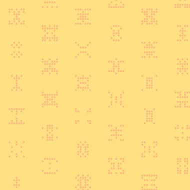 Soyut Renk Yarım Tonlama Noktaları üretken sanat arkaplanı çizimi