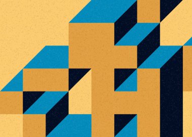 Edward Zajecs 2. Cubo 'nun 1971' deki uygulaması. Esasen 8 taştan oluşan bir Truchet fayans seti ve yerleştirme sanatı illüstrasyonu için kurallar 