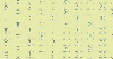 Soyut Renk Yarım Tonlama Noktaları üretken sanat arkaplanı çizimi