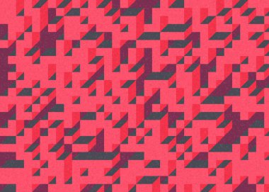 Edward Zajecs 2. Cubo 'nun 1971' deki uygulaması. Esasen 8 taştan oluşan bir Truchet fayans seti ve yerleştirme sanatı illüstrasyonu için kurallar 