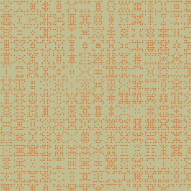 Soyut Renk Yarım Tonlama Noktaları üretken sanat arkaplanı çizimi