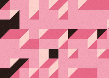 Edward Zajecs 2. Cubo 'nun 1971' deki uygulaması. Esasen 8 taştan oluşan bir Truchet fayans seti ve yerleştirme sanatı illüstrasyonu için kurallar 