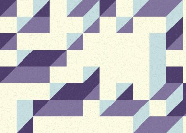 Edward Zajecs 2. Cubo 'nun 1971' deki uygulaması. Esasen 8 taştan oluşan bir Truchet fayans seti ve yerleştirme sanatı illüstrasyonu için kurallar 