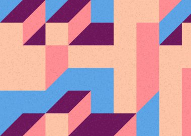 Edward Zajecs 2. Cubo 'nun 1971' deki uygulaması. Esasen 8 taştan oluşan bir Truchet fayans seti ve yerleştirme sanatı illüstrasyonu için kurallar 