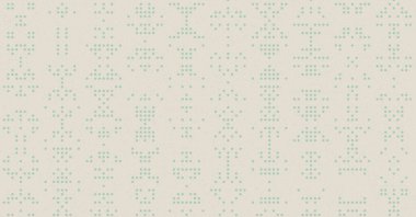 Soyut Renk Yarım Tonlama Noktaları üretken sanat arkaplanı çizimi