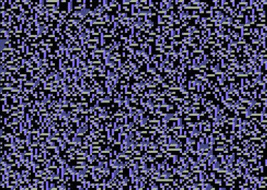 Edward Zajecs 2. Cubo 'nun 1971' deki uygulaması. Esasen 8 taştan oluşan bir Truchet fayans seti ve yerleştirme sanatı illüstrasyonu için kurallar 