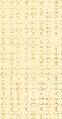 Soyut Renk Yarım Tonlama Noktaları üretken sanat arkaplanı çizimi