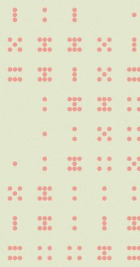 Soyut Renk Yarım Tonlama Noktaları üretken sanat arkaplanı çizimi