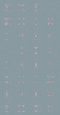 Soyut Renk Yarım Tonlama Noktaları üretken sanat arkaplanı çizimi