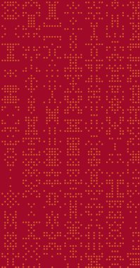 Soyut Renk Yarım Tonlama Noktaları üretken sanat arkaplanı çizimi