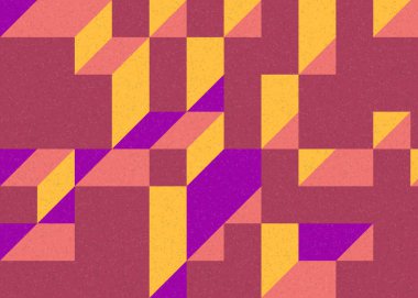 Edward Zajecs 2. Cubo 'nun 1971' deki uygulaması. Esasen 8 taştan oluşan bir Truchet fayans seti ve yerleştirme sanatı illüstrasyonu için kurallar 