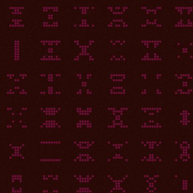 Soyut Renk Yarım Tonlama Noktaları üretken sanat arkaplanı çizimi