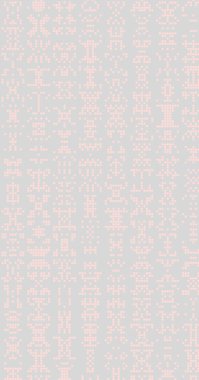 Soyut Renk Yarım Tonlama Noktaları üretken sanat arkaplanı çizimi