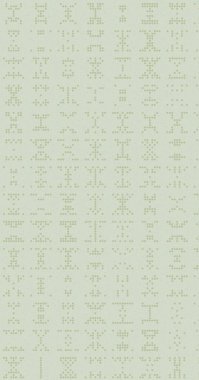 Soyut Renk Yarım Tonlama Noktaları üretken sanat arkaplanı çizimi