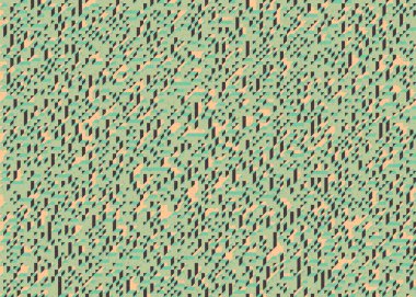 Edward Zajecs 2. Cubo 'nun 1971' deki uygulaması. Esasen 8 taştan oluşan bir Truchet fayans seti ve yerleştirme sanatı illüstrasyonu için kurallar 