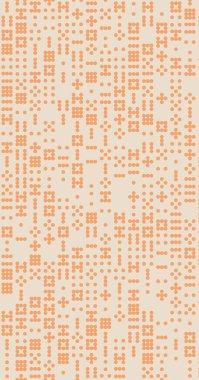 Soyut Renk Yarım Tonlama Noktaları üretken sanat arkaplanı çizimi