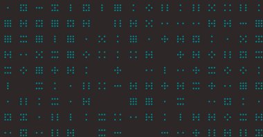 Soyut Renk Yarım Tonlama Noktaları üretken sanat arkaplanı çizimi