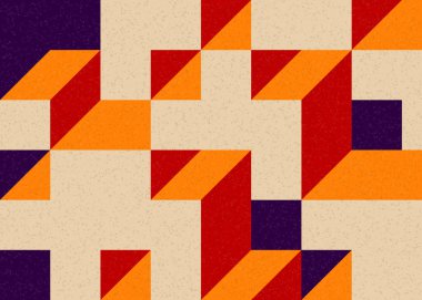 Edward Zajecs 2. Cubo 'nun 1971' deki uygulaması. Esasen 8 taştan oluşan bir Truchet fayans seti ve yerleştirme sanatı illüstrasyonu için kurallar 