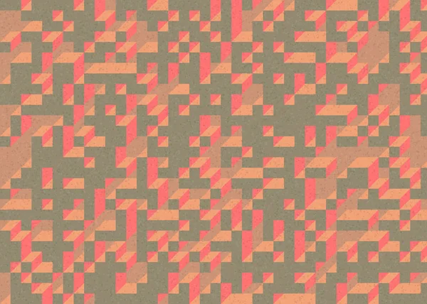 Edward Zajecs 2. Cubo 'nun 1971' deki uygulaması. Esasen 8 taştan oluşan bir Truchet fayans seti ve yerleştirme sanatı illüstrasyonu için kurallar 