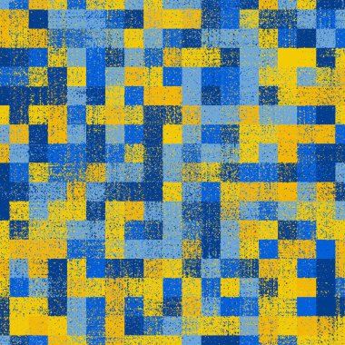 Ukrainian flag Color brushed sparcle dots paint imitation background abstract illustration