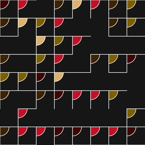 Dekoracyjny Diagram Kolorowe Figury Geometryczne Tło Ilustracja — Wektor stockowy