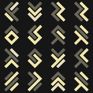 Asemic Glyph writing hieroglyph imitation abstract illustration