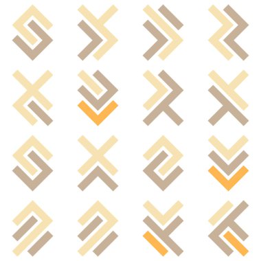 Asemic Glyph writing hieroglyph imitation abstract illustration