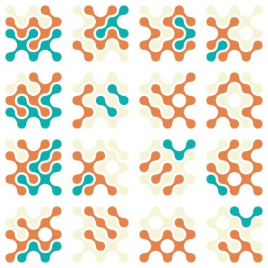 Asemic Glyph writing hieroglyph imitation abstract illustration