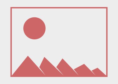 Geometrik Dağlar siluet manzara resmi