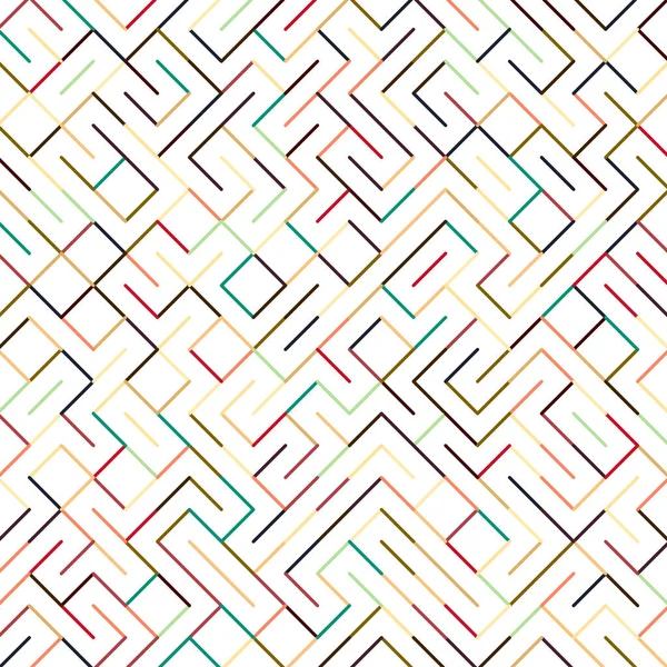 Colore Linee Ruotate Sfondo Illustrazione Astratta — Vettoriale Stock