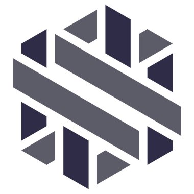  Altıgen Üçgen Paketli 3 boyutlu illüzyon soyut illüstrasyon