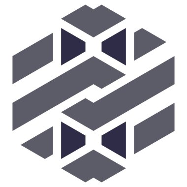  Altıgen Üçgen Paketli 3 boyutlu illüzyon soyut illüstrasyon