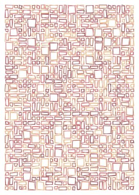 Ofset Quad üretken sanat arkaplan çizimi